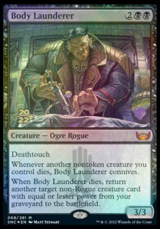 Body Launderer [Streets of New Capenna Prerelease Promos] | Yard's Games Ltd