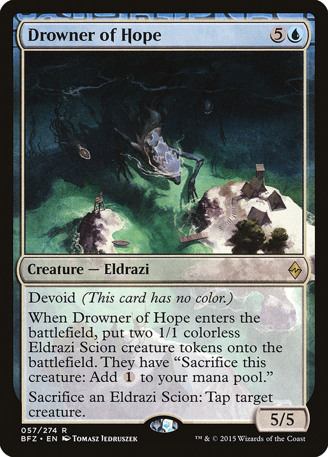 Drowner of Hope [Battle for Zendikar] | Yard's Games Ltd