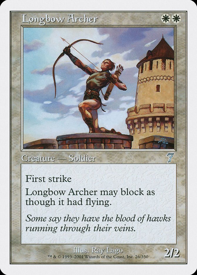 Longbow Archer [Seventh Edition] | Yard's Games Ltd