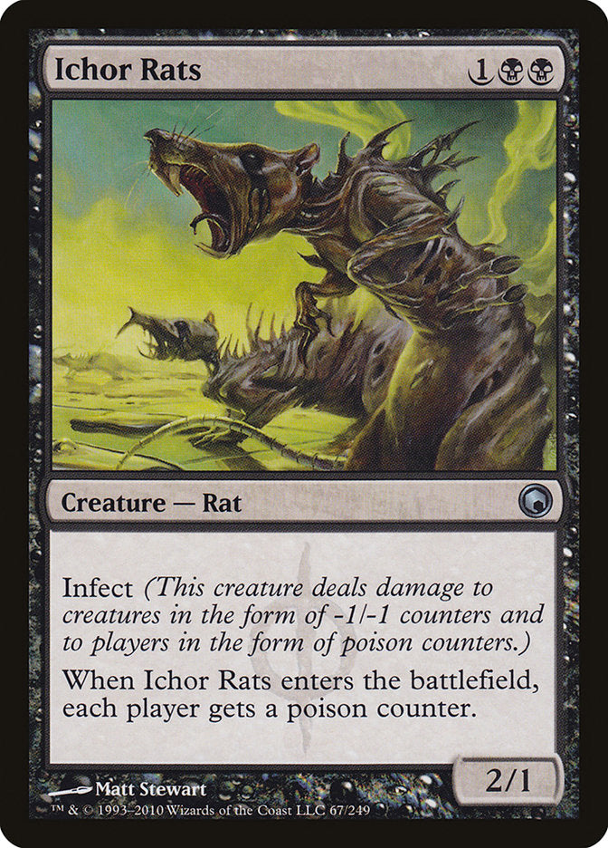 Ichor Rats [Scars of Mirrodin] | Yard's Games Ltd