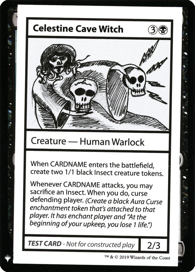Celestine Cave Witch [Mystery Booster Playtest Cards] | Yard's Games Ltd
