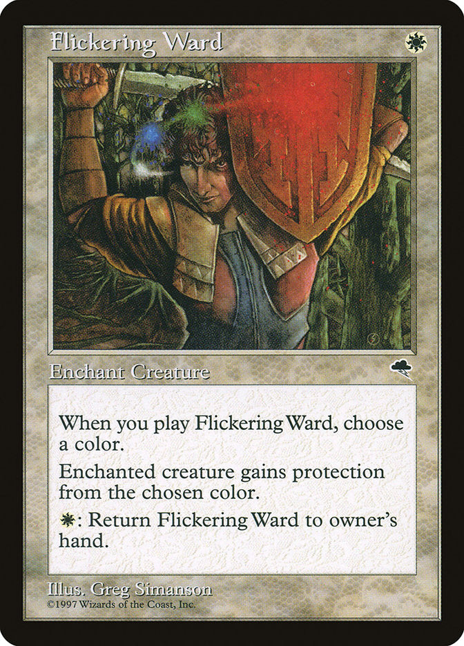 Flickering Ward [Tempest] | Yard's Games Ltd