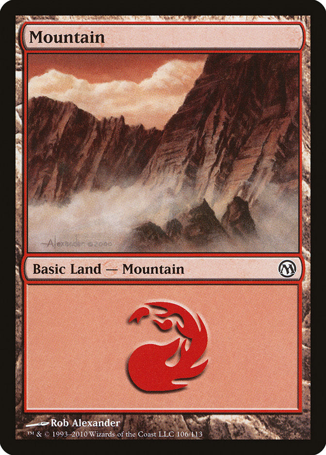 Mountain (106) [Duels of the Planeswalkers] | Yard's Games Ltd