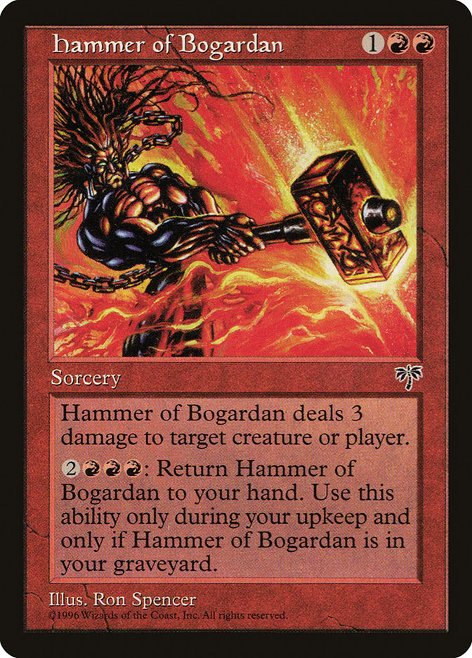 Hammer of Bogardan [Mirage] | Yard's Games Ltd
