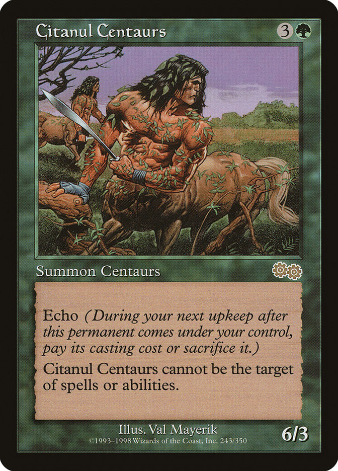 Citanul Centaurs [Urza's Saga] | Yard's Games Ltd