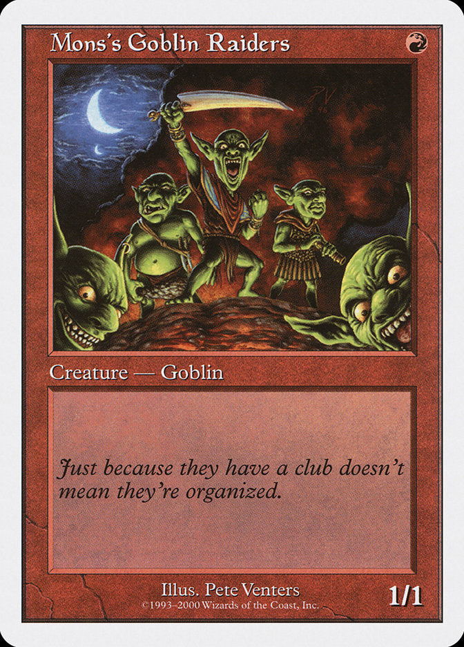 Mons's Goblin Raiders [Starter 2000] | Yard's Games Ltd