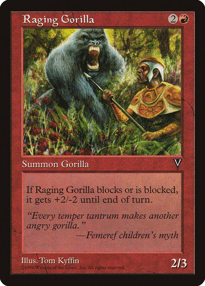 Raging Gorilla [Visions] | Yard's Games Ltd