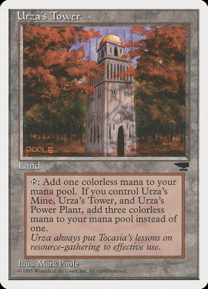 Urza's Tower (Autumn Leaves) [Chronicles] | Yard's Games Ltd