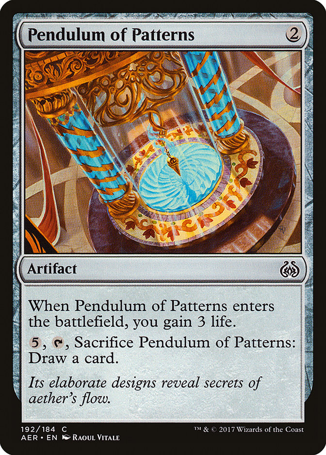 Pendulum of Patterns [Aether Revolt] | Yard's Games Ltd