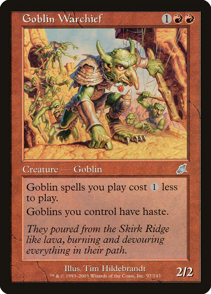 Goblin Warchief [Scourge] | Yard's Games Ltd