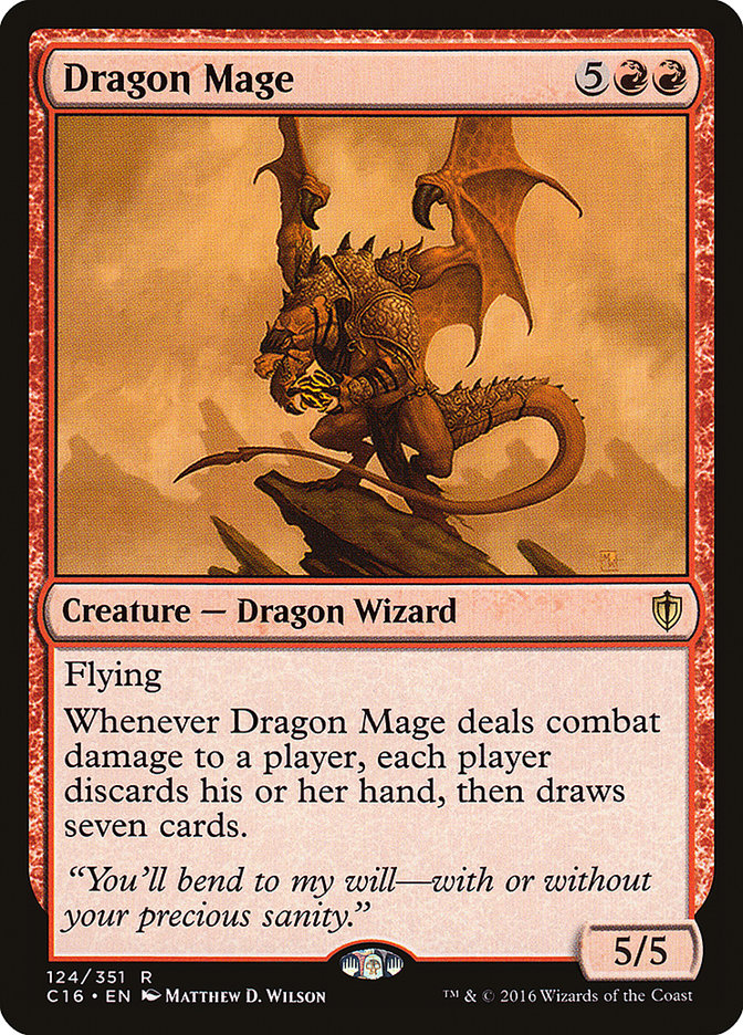 Dragon Mage [Commander 2016] | Yard's Games Ltd