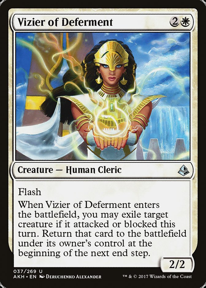 Vizier of Deferment [Amonkhet] | Yard's Games Ltd