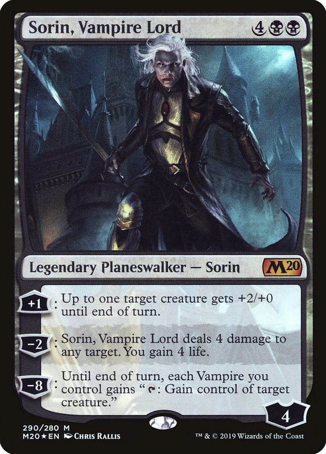 Sorin, Vampire Lord [Core Set 2020] | Yard's Games Ltd