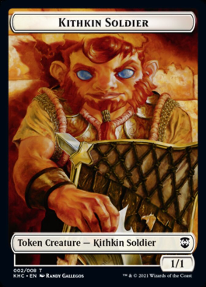 Kithkin Soldier Token [Kaldheim Commander Tokens] | Yard's Games Ltd