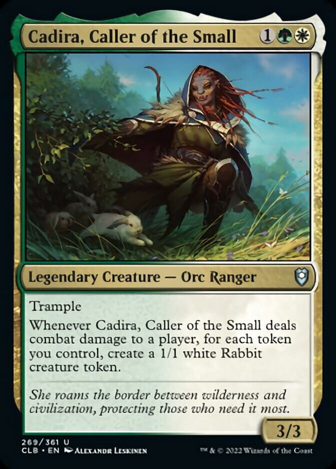 Cadira, Caller of the Small [Commander Legends: Battle for Baldur's Gate] | Yard's Games Ltd