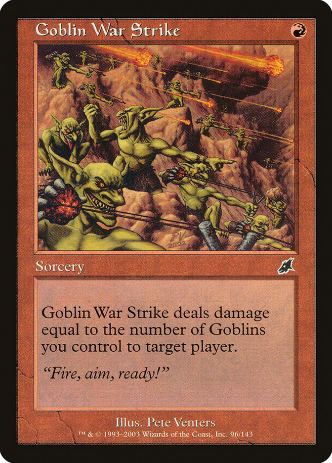 Goblin War Strike [Scourge] | Yard's Games Ltd