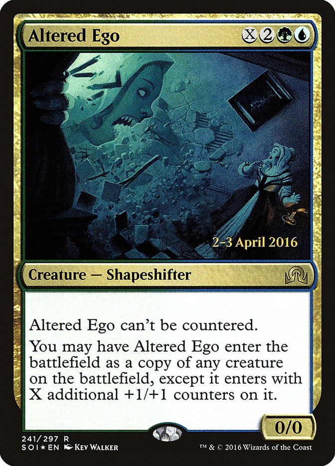 Altered Ego [Shadows over Innistrad Prerelease Promos] | Yard's Games Ltd