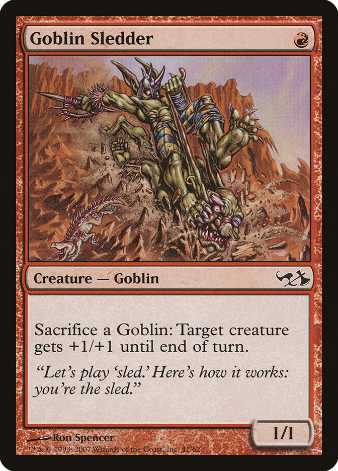 Goblin Sledder [Duel Decks: Elves vs. Goblins] | Yard's Games Ltd