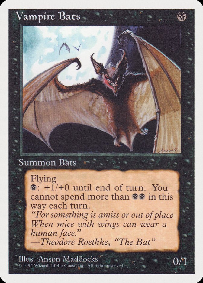 Vampire Bats [Rivals Quick Start Set] | Yard's Games Ltd