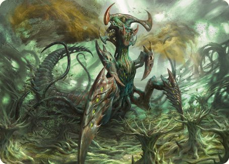 Zopandrel, Hunger Dominus Art Card [Phyrexia: All Will Be One Art Series] | Yard's Games Ltd