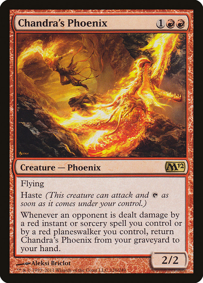 Chandra's Phoenix [Magic 2012] | Yard's Games Ltd