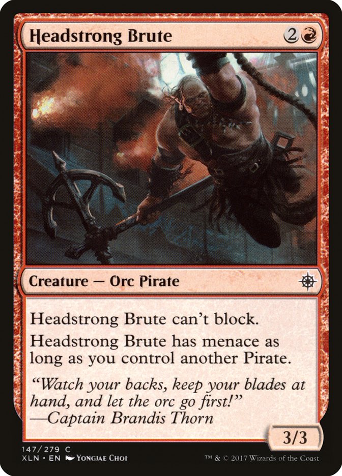 Headstrong Brute [Ixalan] | Yard's Games Ltd