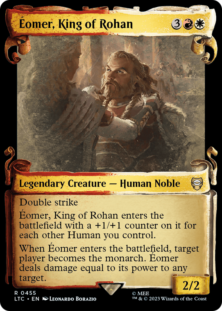 Eomer, King of Rohan [The Lord of the Rings: Tales of Middle-Earth Commander Showcase Scrolls] | Yard's Games Ltd