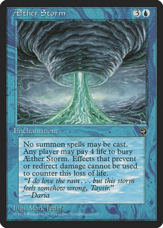 Aether Storm [Homelands] | Yard's Games Ltd