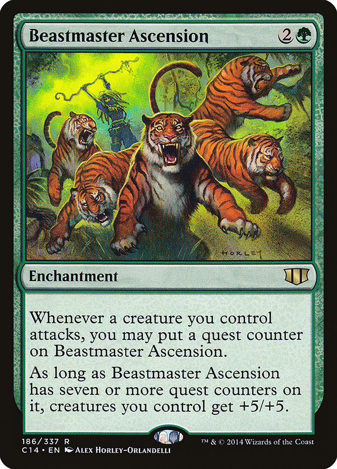 Beastmaster Ascension [Commander 2014] | Yard's Games Ltd