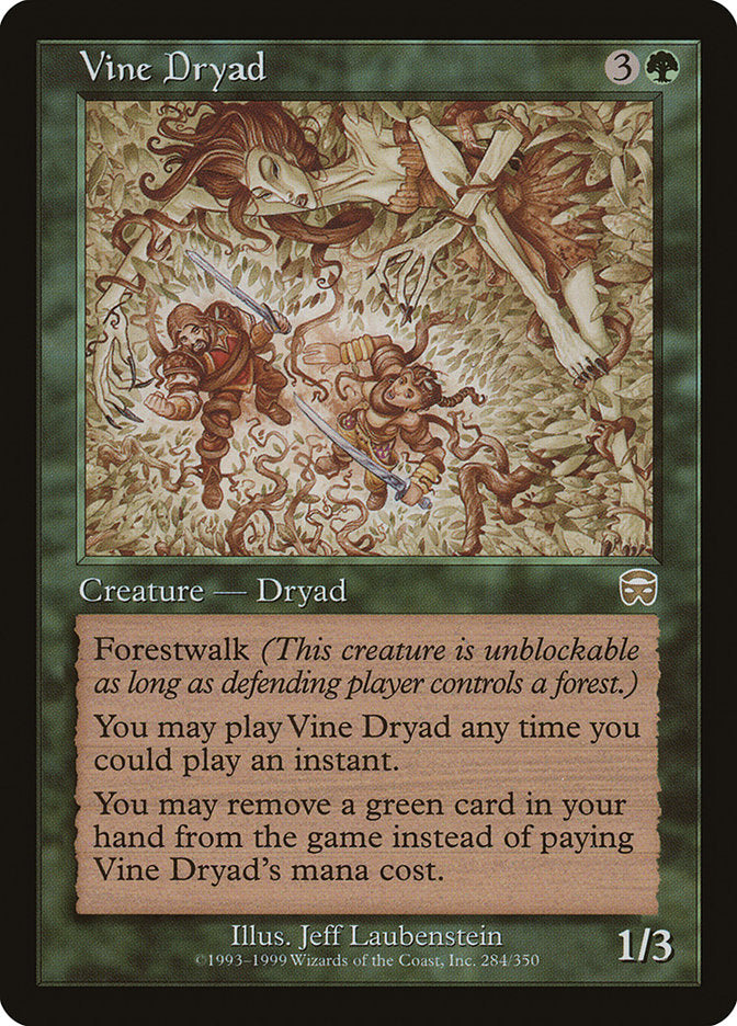 Vine Dryad [Mercadian Masques] | Yard's Games Ltd