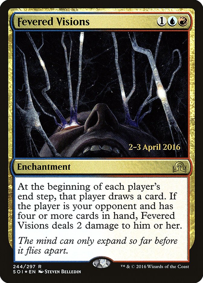 Fevered Visions [Shadows over Innistrad Prerelease Promos] | Yard's Games Ltd