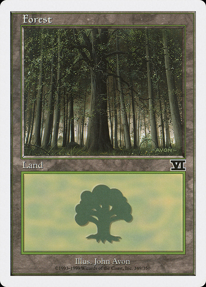 Forest (349) [Classic Sixth Edition] | Yard's Games Ltd