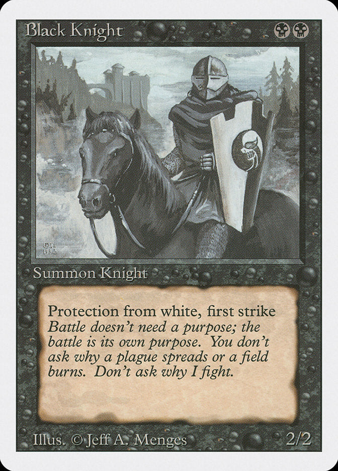 Black Knight [Revised Edition] | Yard's Games Ltd