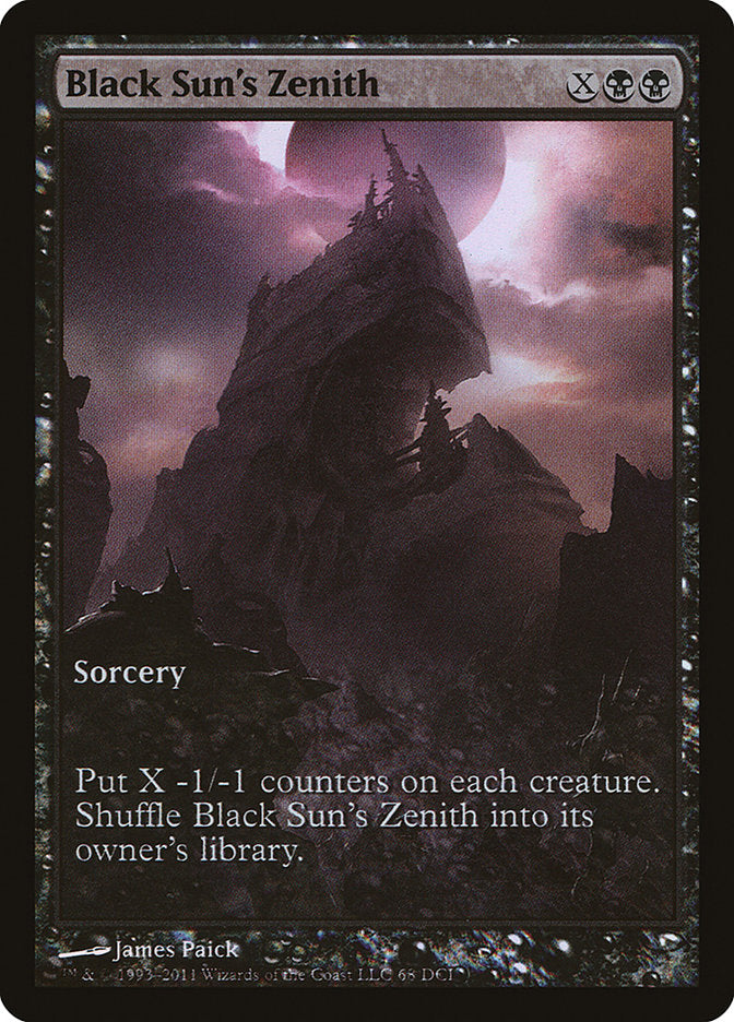 Black Sun's Zenith (Extended Art) [Mirrodin Besieged Promos] | Yard's Games Ltd