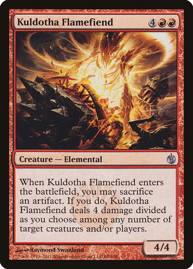 Kuldotha Flamefiend [Mirrodin Besieged] | Yard's Games Ltd
