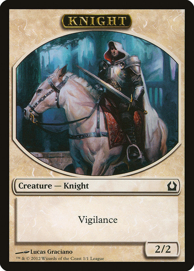 Knight Token [League Tokens 2012] | Yard's Games Ltd