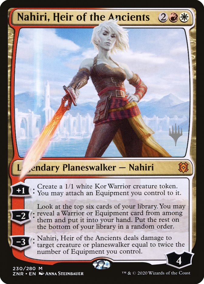Nahiri, Heir of the Ancients (Promo Pack) [Zendikar Rising Promos] | Yard's Games Ltd