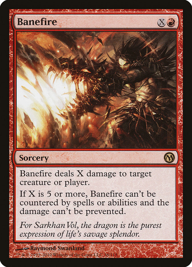 Banefire [Duels of the Planeswalkers] | Yard's Games Ltd