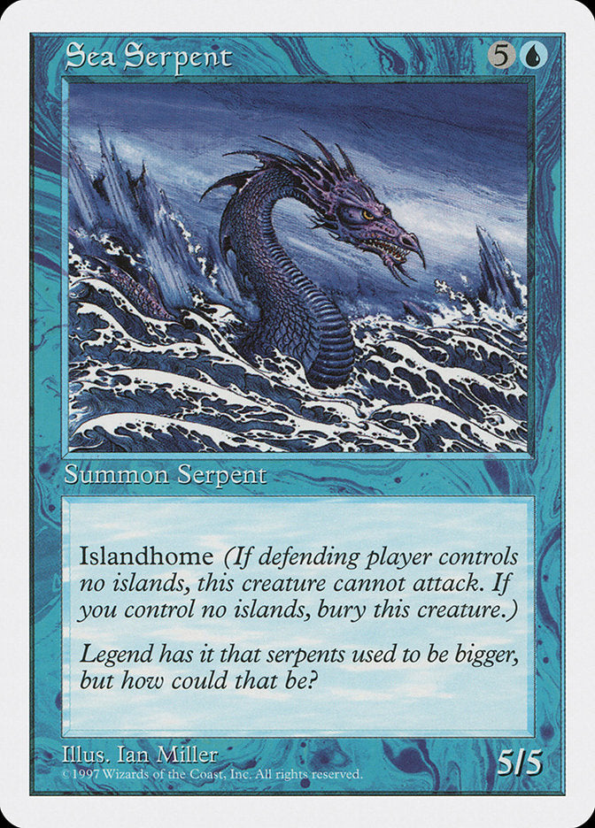 Sea Serpent [Fifth Edition] | Yard's Games Ltd