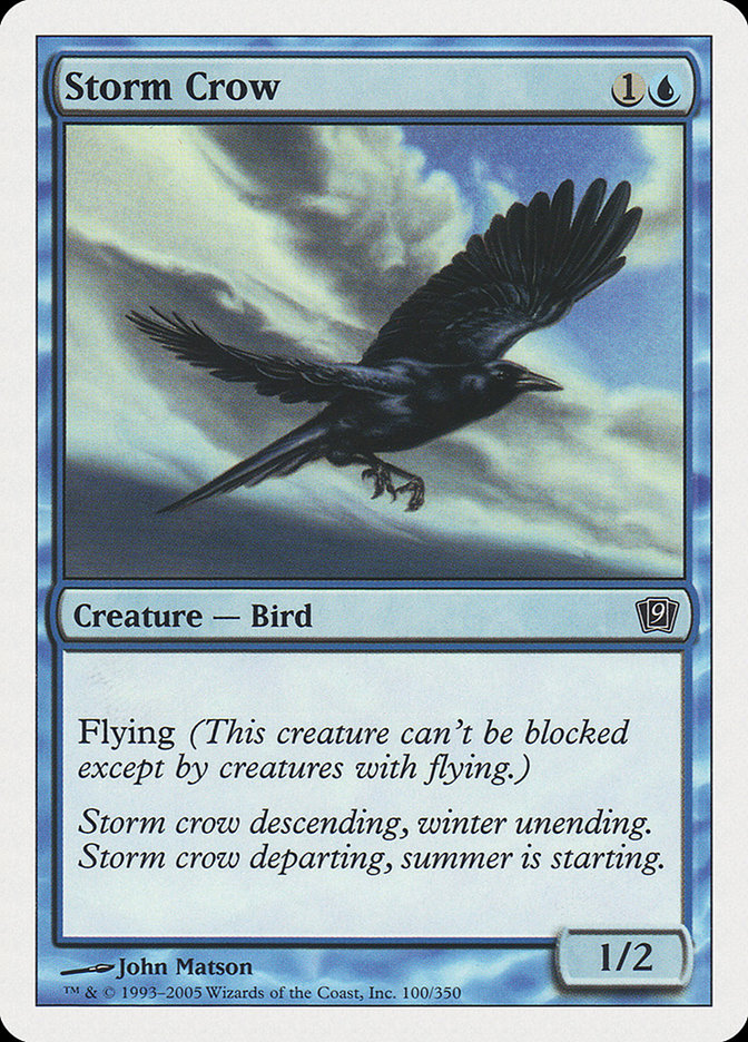 Storm Crow [Ninth Edition] | Yard's Games Ltd