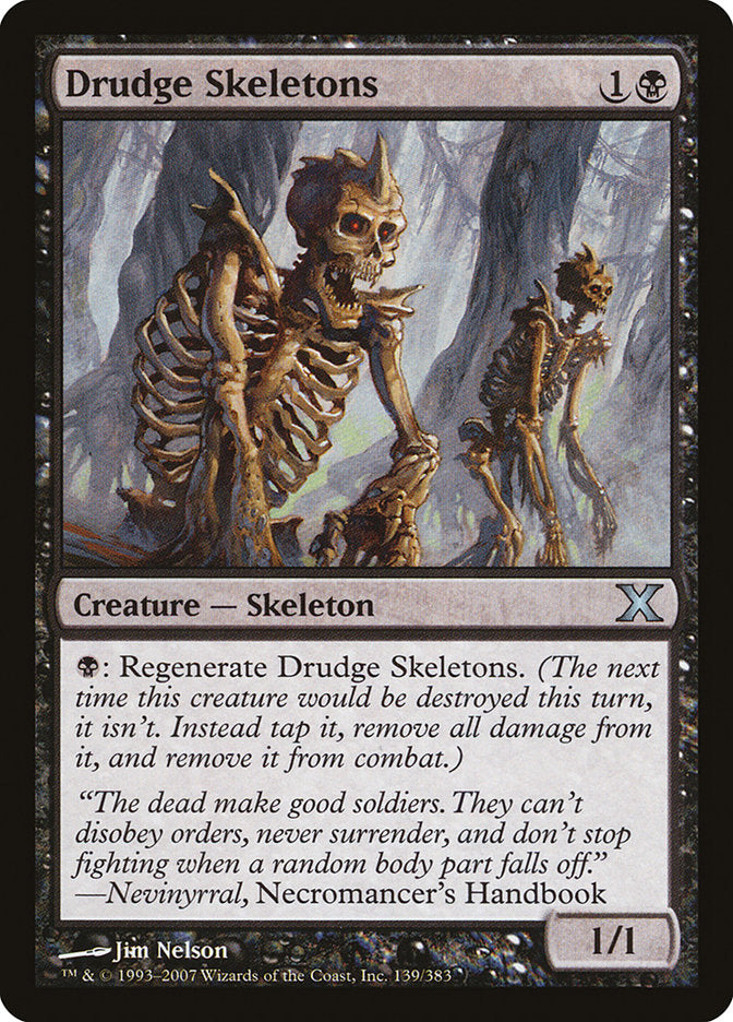 Drudge Skeletons [Tenth Edition] | Yard's Games Ltd