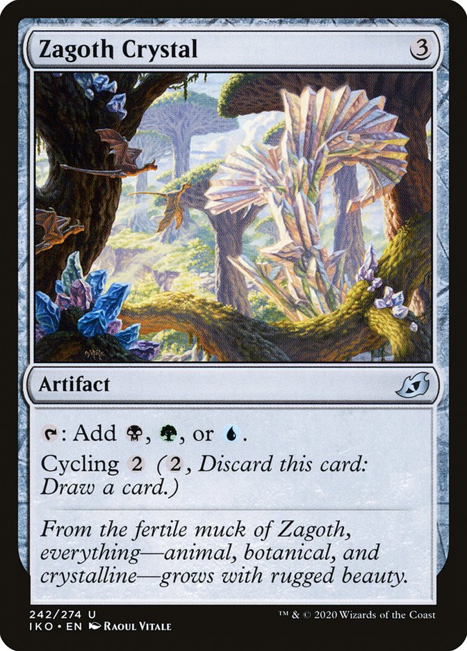 Zagoth Crystal [Ikoria: Lair of Behemoths] | Yard's Games Ltd