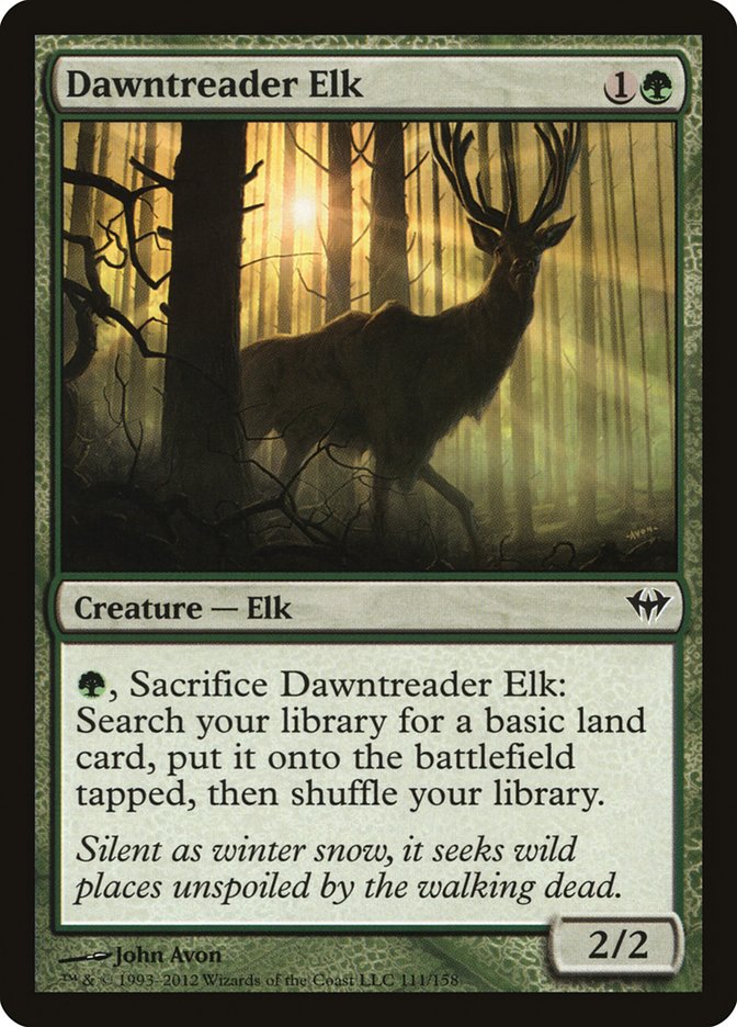 Dawntreader Elk [Dark Ascension] | Yard's Games Ltd