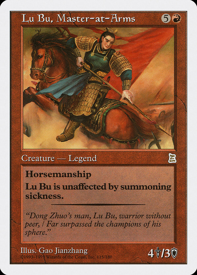 Lu Bu, Master-at-Arms [Portal Three Kingdoms] | Yard's Games Ltd
