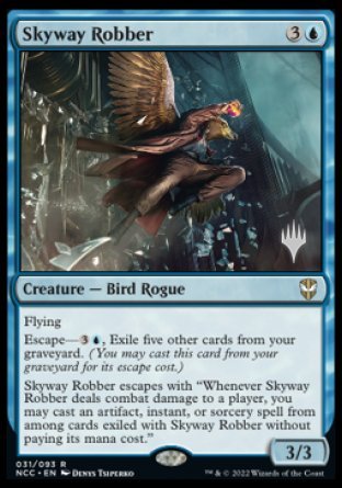 Skyway Robber (Promo Pack) [Streets of New Capenna Commander Promos] | Yard's Games Ltd