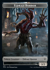 Horror // Eldrazi Horror Double-Sided Token [Commander Legends: Battle for Baldur's Gate Tokens] | Yard's Games Ltd