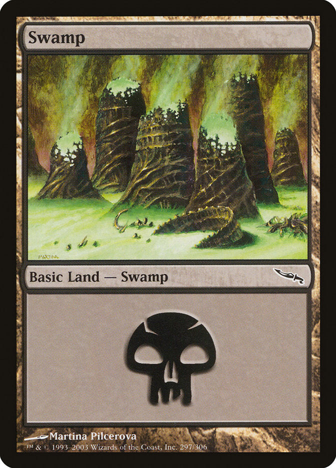 Swamp (297) [Mirrodin] | Yard's Games Ltd