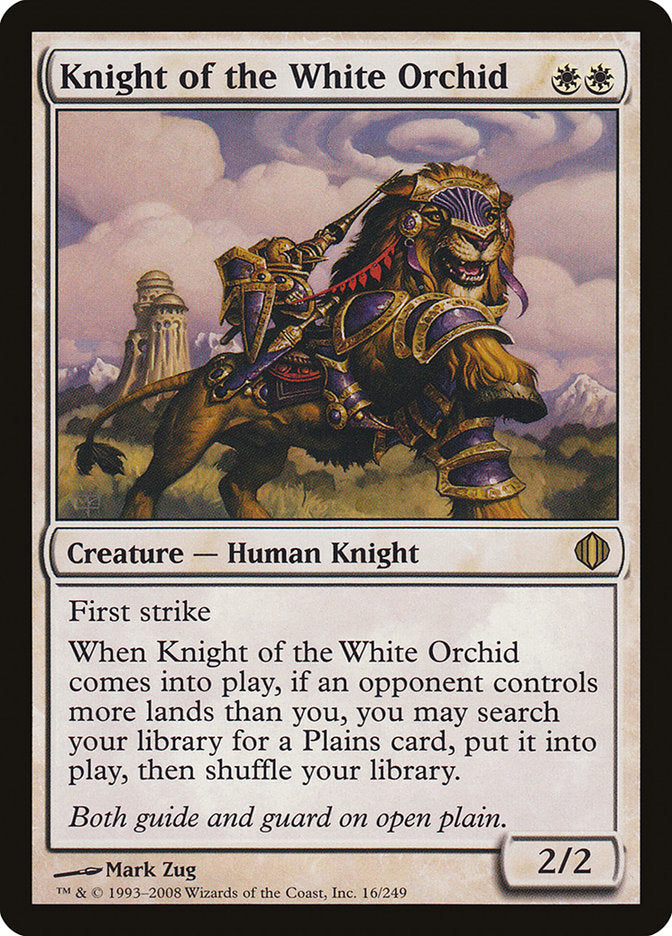 Knight of the White Orchid [Shards of Alara] | Yard's Games Ltd