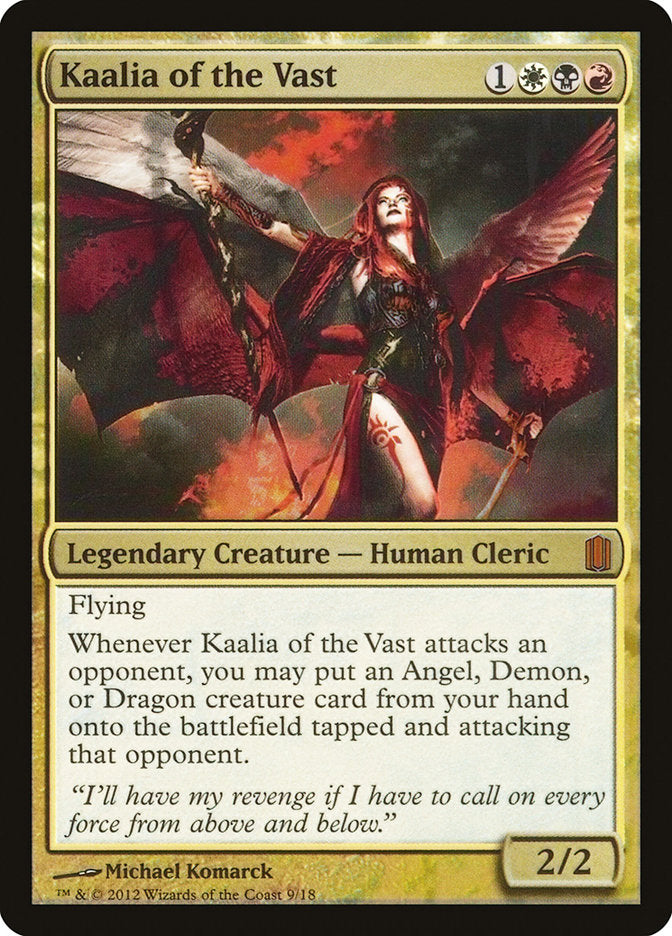 Kaalia of the Vast [Commander's Arsenal] | Yard's Games Ltd