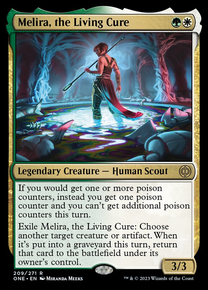 Melira, the Living Cure [Phyrexia: All Will Be One] | Yard's Games Ltd